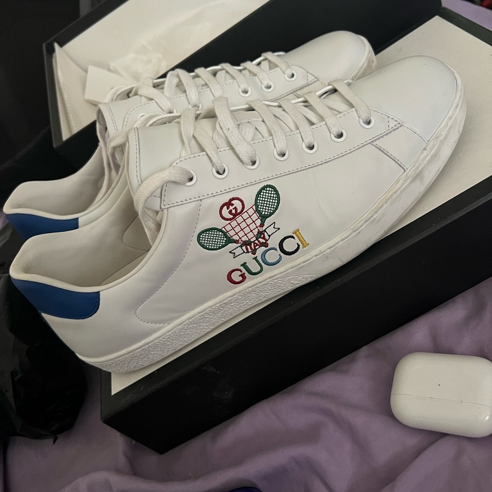 Gucci Ace Tennis Sneakers Size 12 Worn 2-3 Times